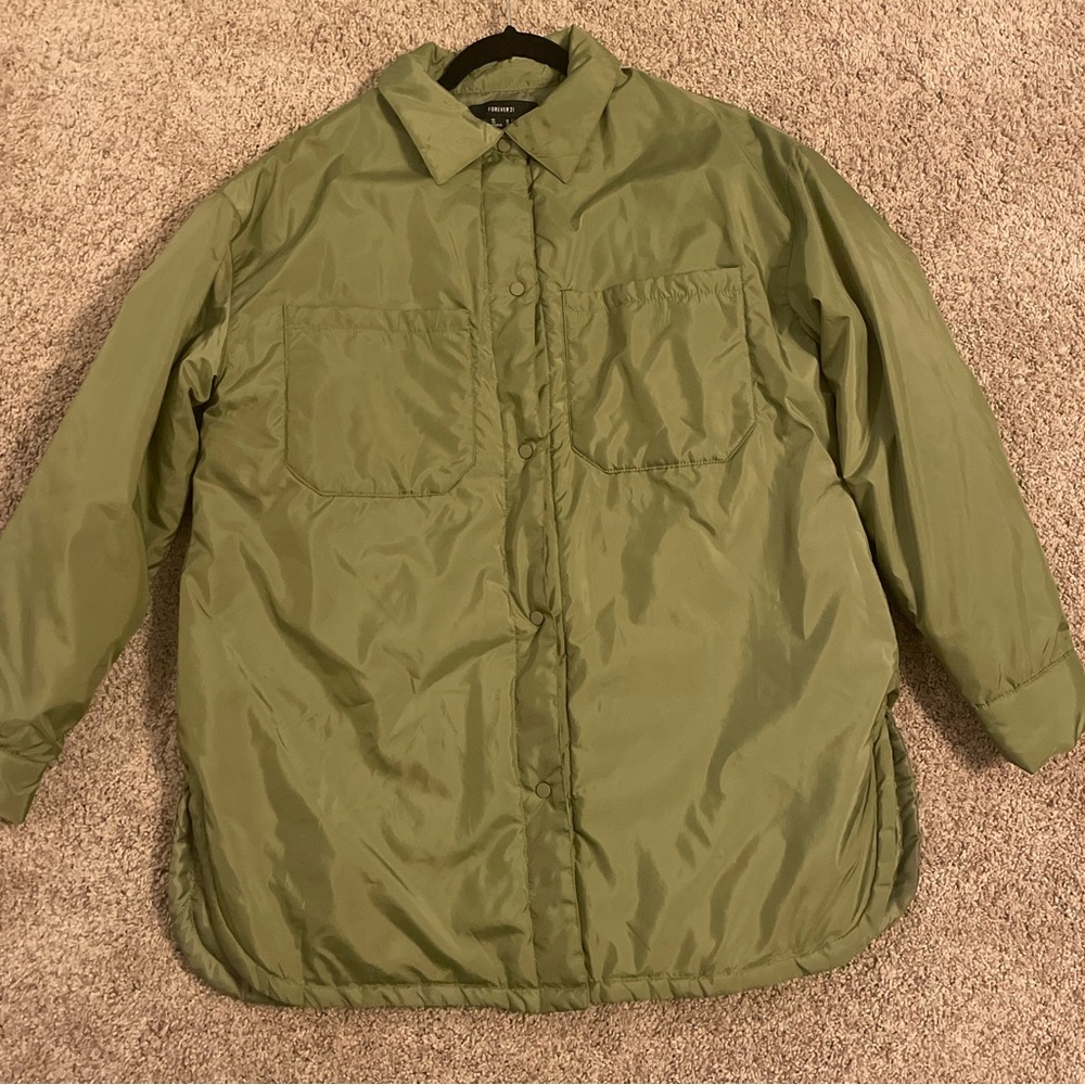 Green Forever 21 jacket